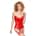 Black Level - Vinyl Corset - Red - S