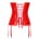 Black Level - Vinyl Corset - Red - S
