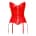 Black Level - Vinyl Corset - Red - S