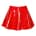 Black Level - Vinyl Skirt - Red - S
