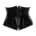 Black Level - Vinyl Waist Cincher - Black - S