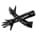 Black Level - Vinyl Gloves - Black - S