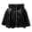 Black Level - Vinyl Skirt - Black - S