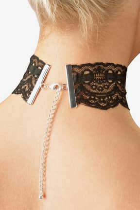 Rollspel Cottelli Accessoires - Lace Choker