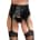Black Level - Vinyl Suspender Belt - Black - L