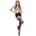 Black Level - Vinyl Suspender Belt - Black - L