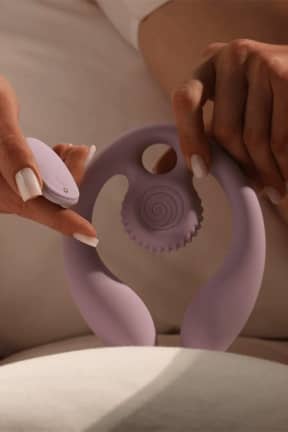 Alla SVibe - Snail GIZI Duo Couples Stimulator - Lilac