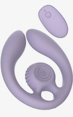 Alla SVibe - Snail GIZI Duo Couples Stimulator - Lilac