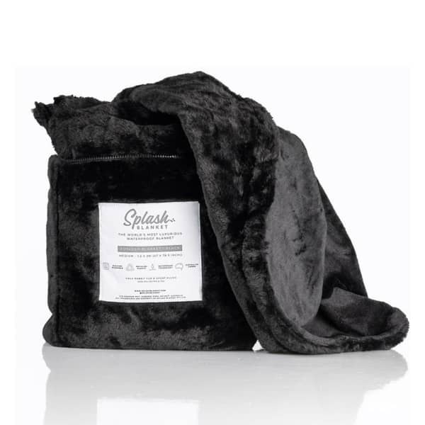 Splash Blanket - Black - M