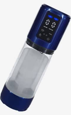 Penispump Pumped - UltraLift Automatic Waterproof Masturbator Pump - Metallic Blue