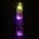 RealCock - LED Vibrating Straight Cock - Transparent - 18cm