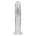 RealCock - LED Vibrating Straight Cock - Transparent - 18cm