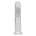 RealCock - LED Vibrating Straight Cock - Transparent - 18cm