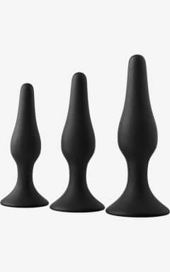 Analplugg  & Buttplug Dreamtoys - Anal Training Kit - Black
