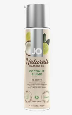 Alla System JO - Naturals Massage Oil - Coconut And Lime - 120 ml