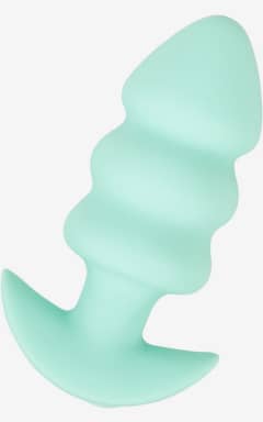 Anal Leksaker Cuties - Vibrating Mini Butt Plug - Turquoise
