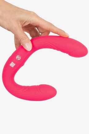För honom Couples Choice - Double Vibrator - Pink