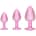 Ouch! - Paris Collection Metal Anal Plug Set - Pink