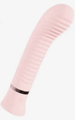 Vibratorer Loveline - Divine Ribbed G-spot Vibe - Pink