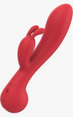 Njutningsleksaker Dreamtoys - Amour - Rabbit Vibe Camille - Red