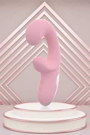 Njutningsleksaker Dreamtoys - Glam - Flexible Duo Vibrator - Pink
