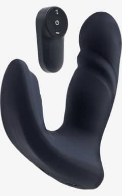 Vibratorer Dreamtoys - Pulz - Blake Up And Down Duo Vibrator With Remote Control - Blue