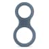 Boners - Silicone Cock Ring And Ball Stretcher - Grey