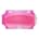 Ouch! - Satin Mask - Pink