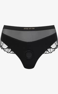 Njutningsleksaker Strap-On-Me - Harness Lingerie Sublime - S - Black