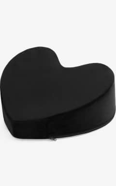 Bondage Bedroom Fantasies - The Heart Positioning Pillow - Black