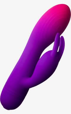 Vibratorer Rocks-Off - Glo-Girl Rabbit - Pink/Purple