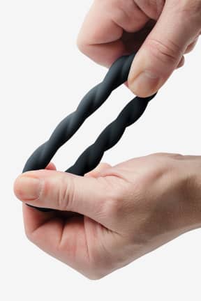 Njutningsleksaker Rocks-Off - Twisted C-Ring - Black
