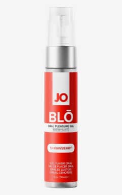 Glidmedel System JO - BLŌ Oral Pleasure Gel Strawberry - 30ml