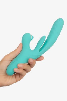 Njutningsleksaker Good Vibes Only - Lisa Thrusting Rabbit Vibrator with G-Spot Stimulator