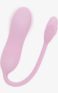 Njutningsleksaker Good Vibes Only - Siva Vibrating Egg - Soft Silicone Pink