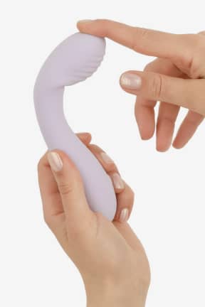 Njutningsleksaker Good Vibes Only - G-Spot Vibrator - Soft Silicone - Purple