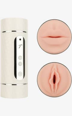 Njutningsleksaker Teazers - Electric Double-Sided Masturbator
