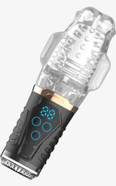 Njutningsleksaker Teazers - Masturbator with Powerful Suction - Vibrating