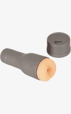 Pocket Pussy V-Stroker Cindys Butt - Lösvagina med tajt, hudnära hylsa och djupt räfflad 24 cm kanal som greppar hårt. Diskret fodral, ingen vibration, avtagbar sleeve och enkel rengöring för snabb njutning.