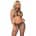 Leg Avenue - Keyhole Top, String and Crotchless Tights