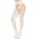 Leg Avenue - Heart Net Suspender Hose White