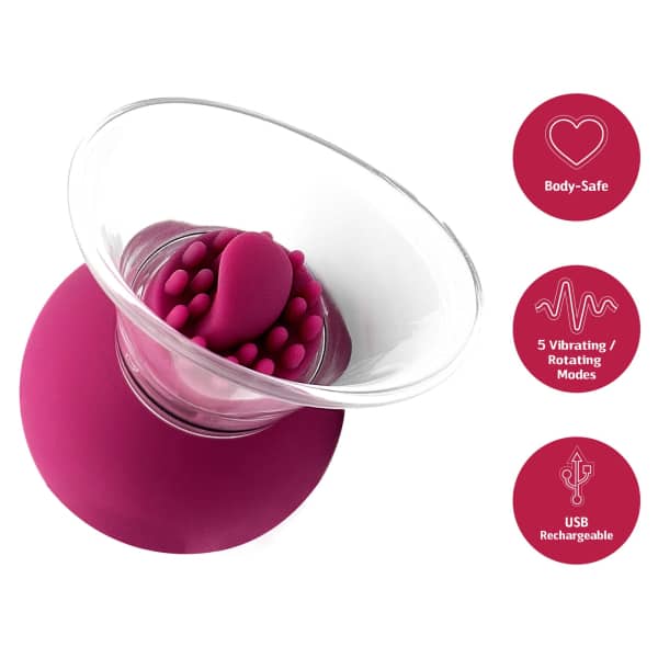 She.E.O - Vibrating & Rotating Nipple & Clitoral Pump