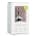 EasyToys Anal - Metal Butt Plug Silver/Pink - L