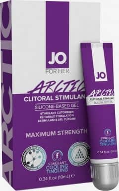 Lustökande & fördröjande JO Arctic Clitoral Stimulant - 10 ml