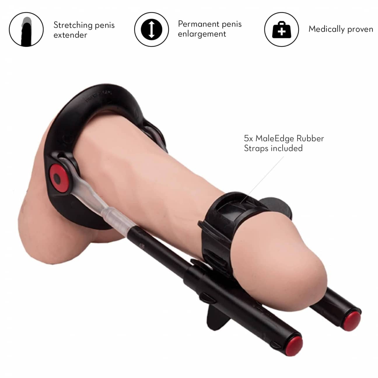 MaleEdge Pro penisförlängare, sidovy