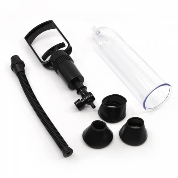 Passion Penis Pump – mätskala på transparent tub