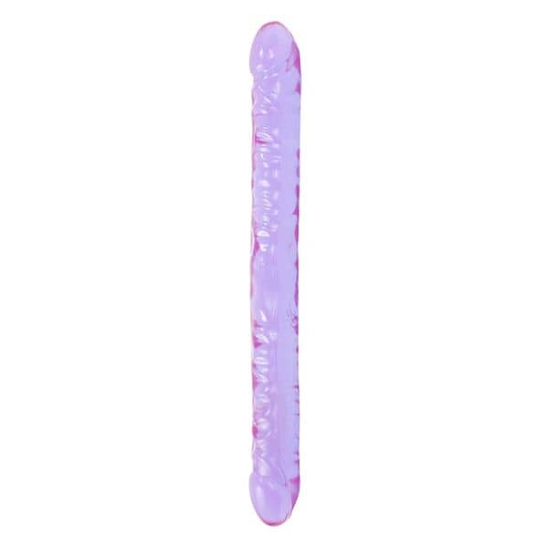Crystal Jellies 18 "  Double Dong - Lila