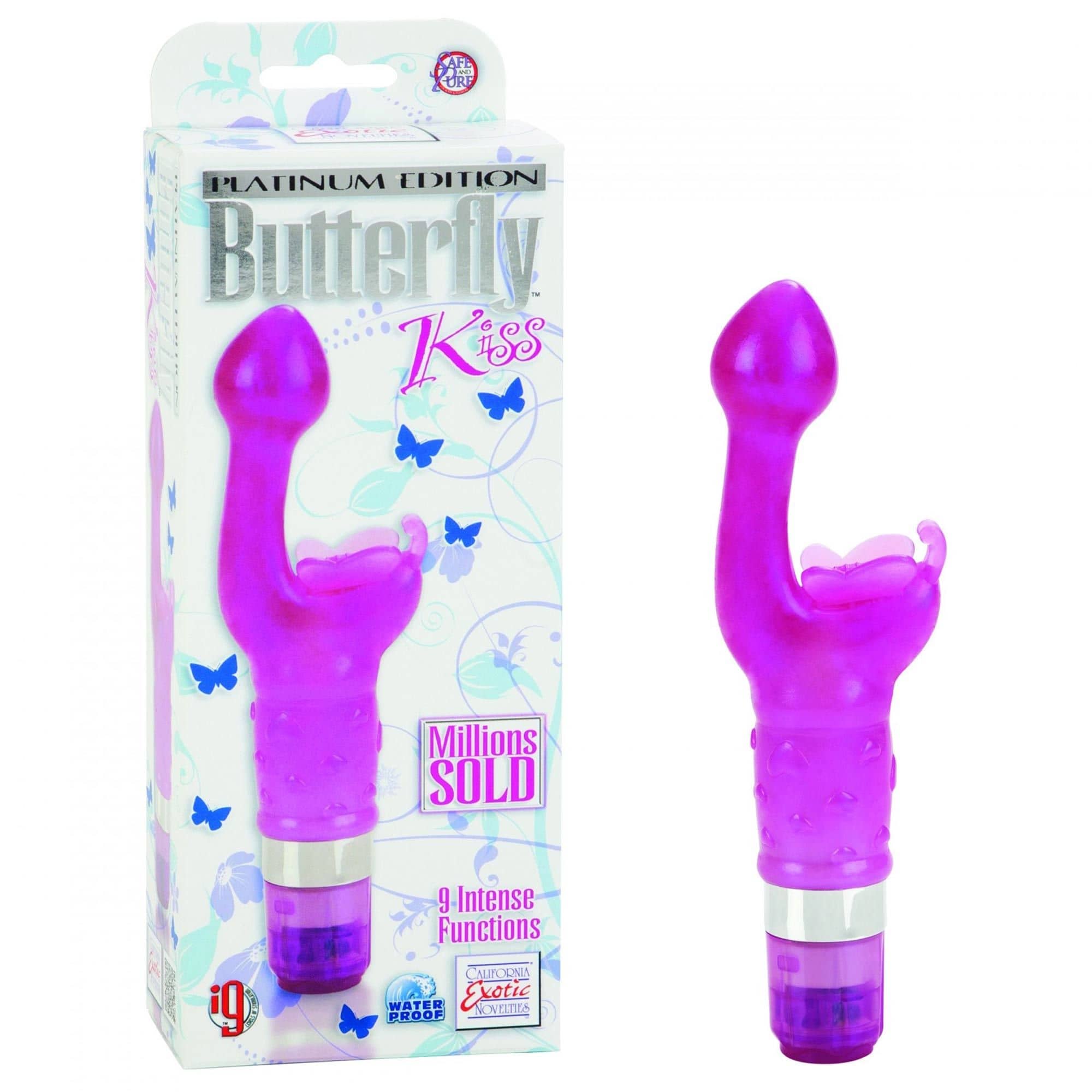 Стимулятор Клитора Love Rider Butterfly Bliss розовый в виде бабочки