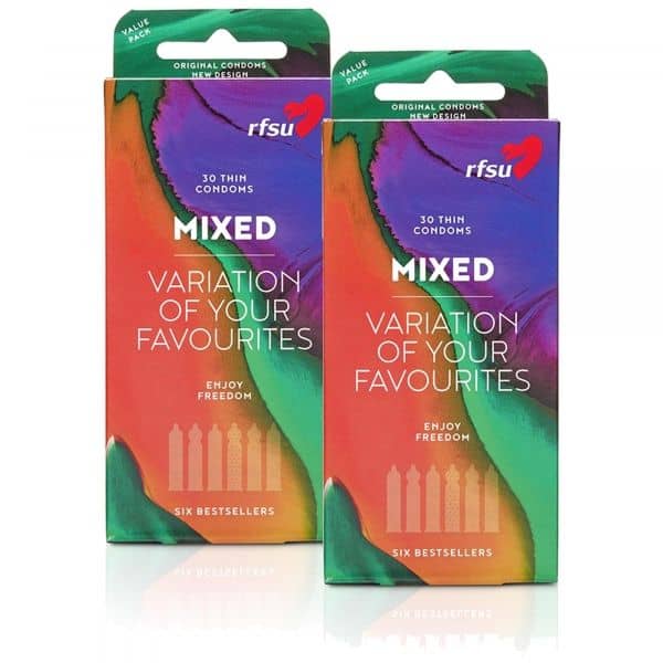 RFSU Mixpack - 60-pack Kondomer