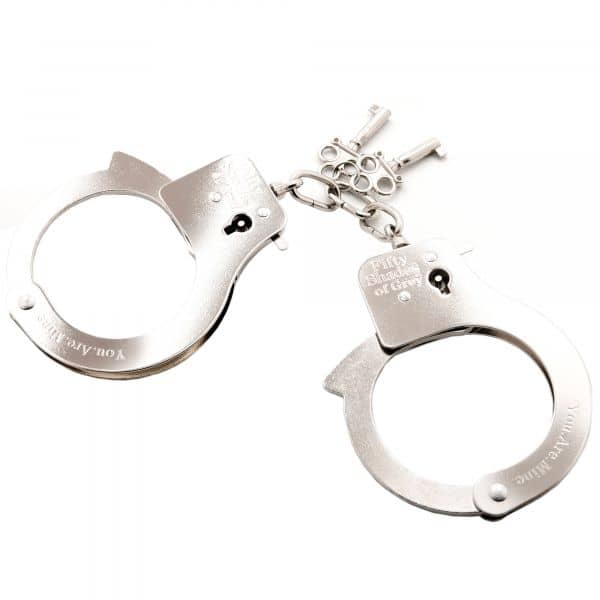 You Are Mine Handcuffs Metal